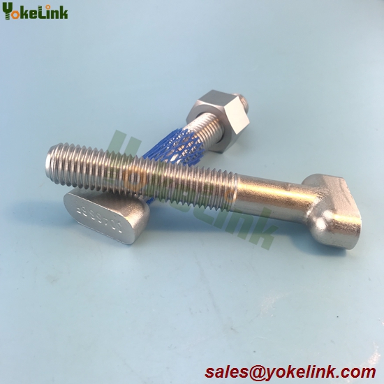 T Head Bolt and Nut