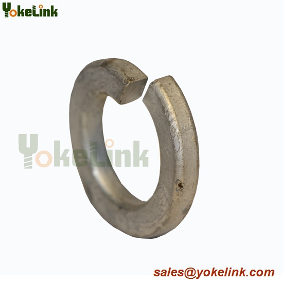 Single coil spare lock washer