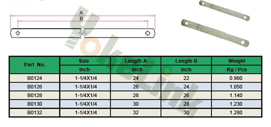 Flat Crossarm Brace