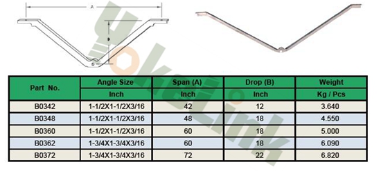 V Crossarm Brace