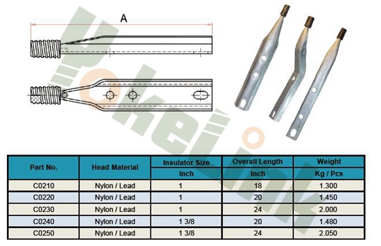 Pole Top Pin